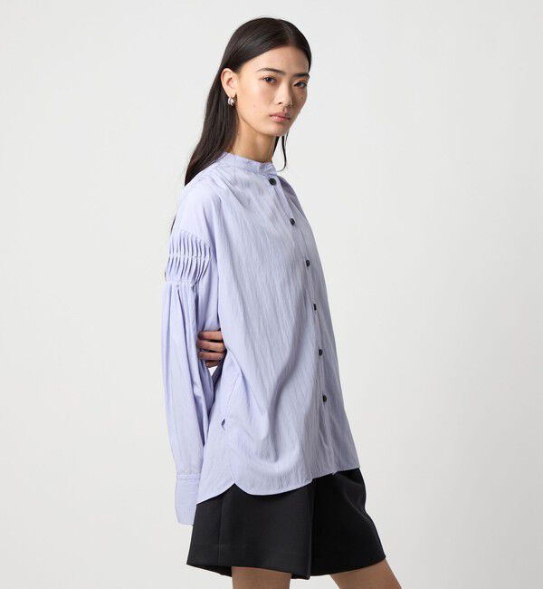 EMMEL REFINES「＜EMMEL REFINES＞EM GA/SHR オーバーシャツ」|シャツ・ブラウス|