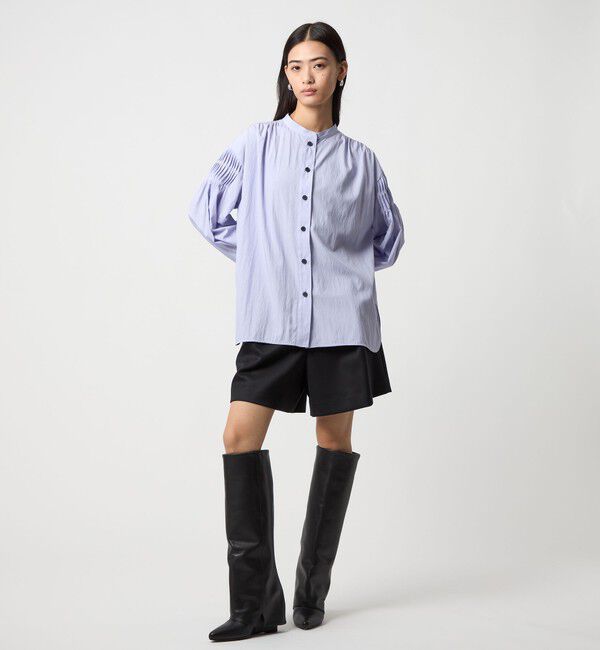 EMMEL REFINES「＜EMMEL REFINES＞EM GA/SHR オーバーシャツ」|シャツ・ブラウス|