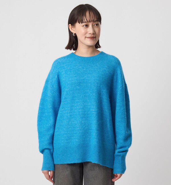 UNITED ARROWS green label relaxing「アルパカブレンド クルーネック プルオーバー ニット」|ニット・セーター|