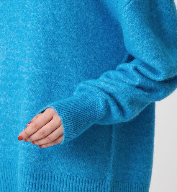 UNITED ARROWS green label relaxing「アルパカブレンド クルーネック プルオーバー ニット」|ニット・セーター|