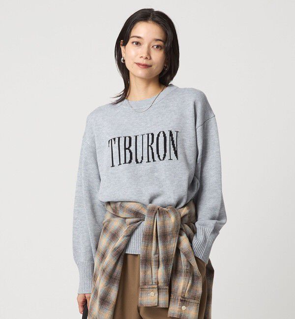 UNITED ARROWS green label relaxing「ロゴ ニット プルオーバー ウォッシャブル」|ニット・セーター|