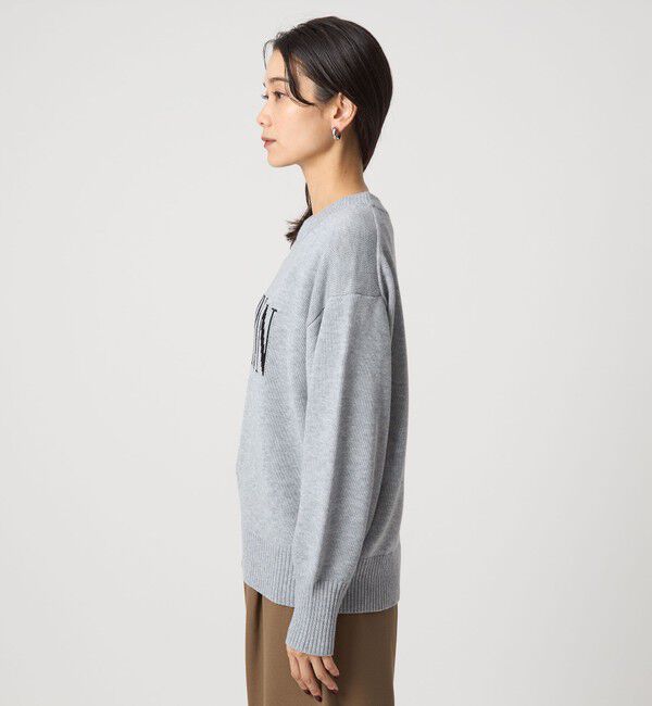 UNITED ARROWS green label relaxing「ロゴ ニット プルオーバー ウォッシャブル」|ニット・セーター|