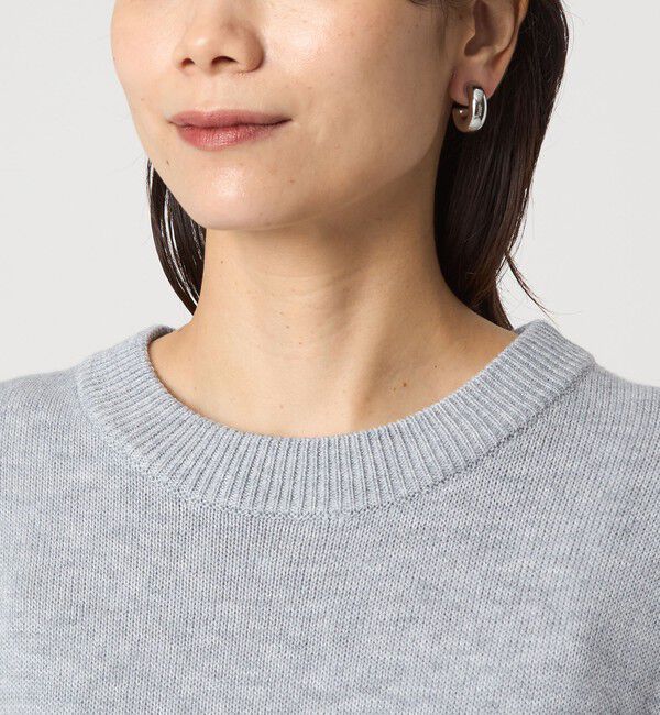 UNITED ARROWS green label relaxing「ロゴ ニット プルオーバー ウォッシャブル」|ニット・セーター|