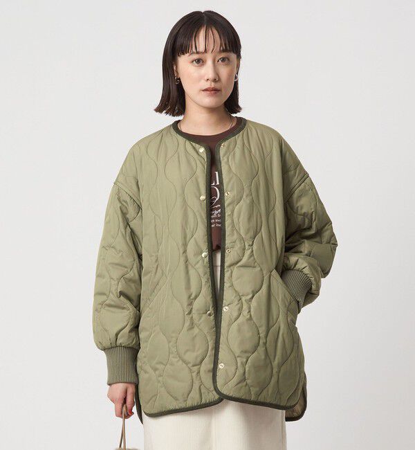 UNITED ARROWS green label relaxing「［size SHORTあり］リバーシブル キルティング ブルゾン ウォッシャブル 撥水」|ブルゾン・スタジャン|