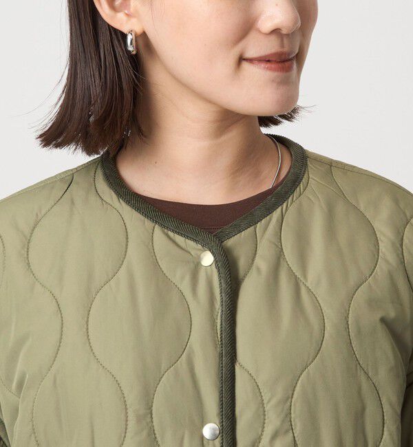 UNITED ARROWS green label relaxing「［size SHORTあり］リバーシブル キルティング ブルゾン ウォッシャブル 撥水」|ブルゾン・スタジャン|