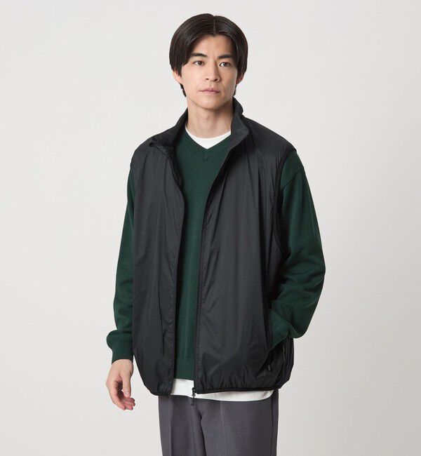 UNITED ARROWS green label relaxing「【別注】＜DAIWA＞PERTEX スタンドネック ベスト」|ダウンベスト・ベスト|