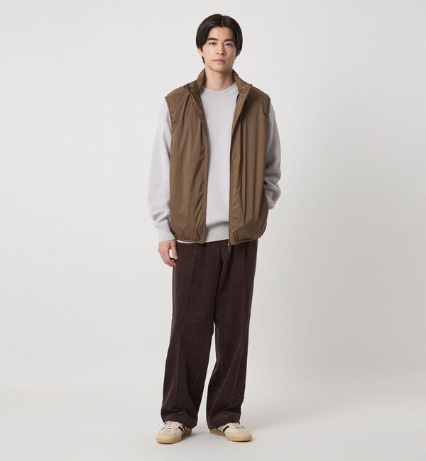 UNITED ARROWS green label relaxing「【別注】＜DAIWA＞PERTEX スタンドネック ベスト」|ダウンベスト・ベスト|