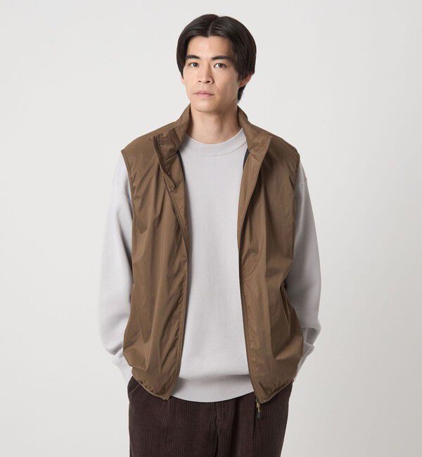 UNITED ARROWS green label relaxing「【別注】＜DAIWA＞PERTEX スタンドネック ベスト」|ダウンベスト・ベスト|