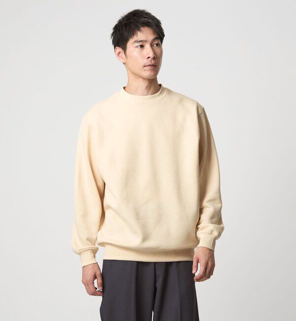 UNITED ARROWS green label relaxing「【WEB限定】デイリー ベーシック スウェット クルーネック プルオーバー」|スウェット・ジャージ|NATURAL