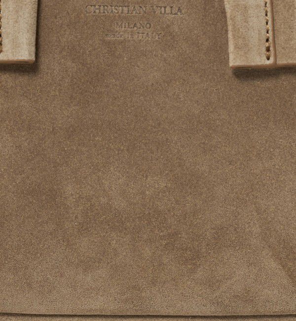 UNITED ARROWS green label relaxing「＜CHRISTIAN VILLA＞ボストンバッグ（スエード）」|ショルダー・メッセンジャー|