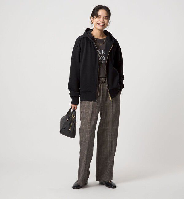 UNITED ARROWS green label relaxing「ウラキモウ ジップ フーディー」|パーカー|