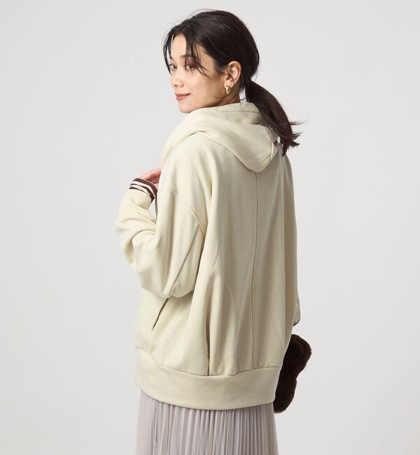 UNITED ARROWS green label relaxing「ウラキモウ ジップ フーディー」|パーカー|