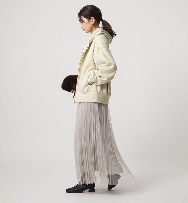 UNITED ARROWS green label relaxing「ウラキモウ ジップ フーディー」|パーカー|