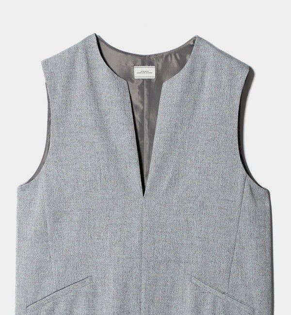 UNITED ARROWS green label relaxing「［size SHORTあり］キーネック ジャンパースカート」|ジャンパースカート|