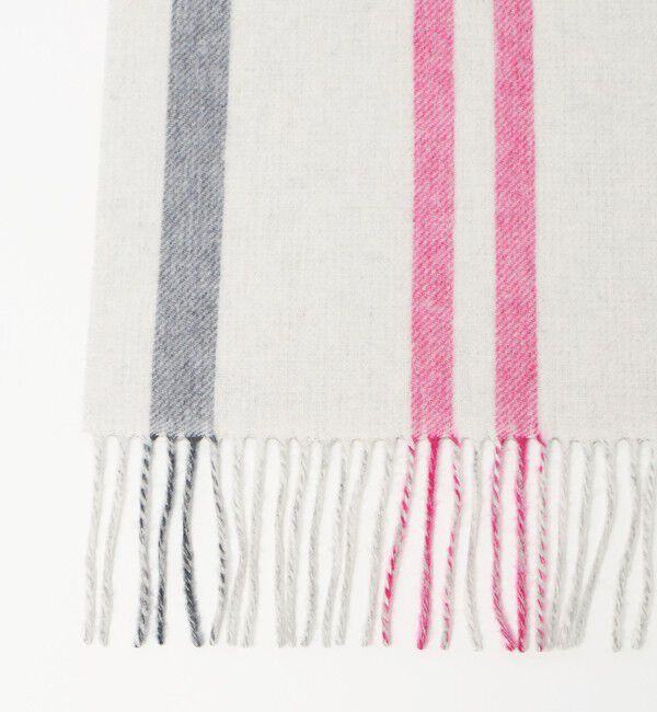 UNITED ARROWS green label relaxing「ウールリバーシブル チェックマフラー」|ストール|