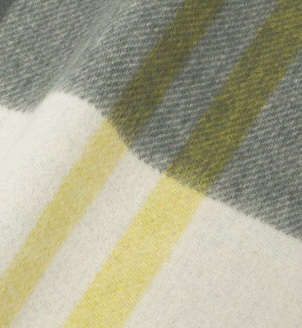 UNITED ARROWS green label relaxing「ウールリバーシブル チェックマフラー」|ストール|