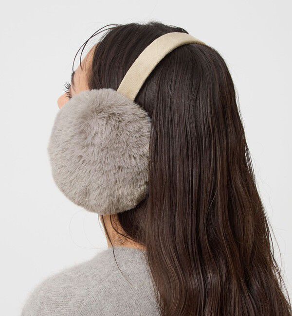 UNITED ARROWS green label relaxing「フェイクファー イヤマフ / イヤーマフ」|キャップ・キャスケット|