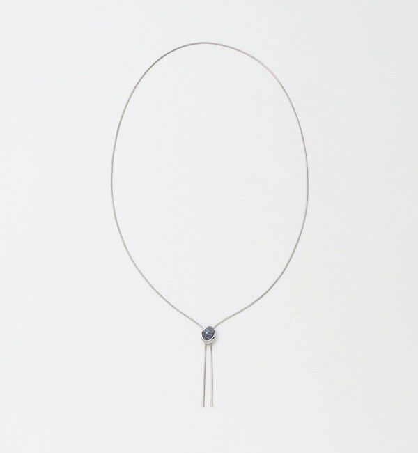 UNITED ARROWS green label relaxing「オーバルカラー スライド Yネックレス」|ネックレス|