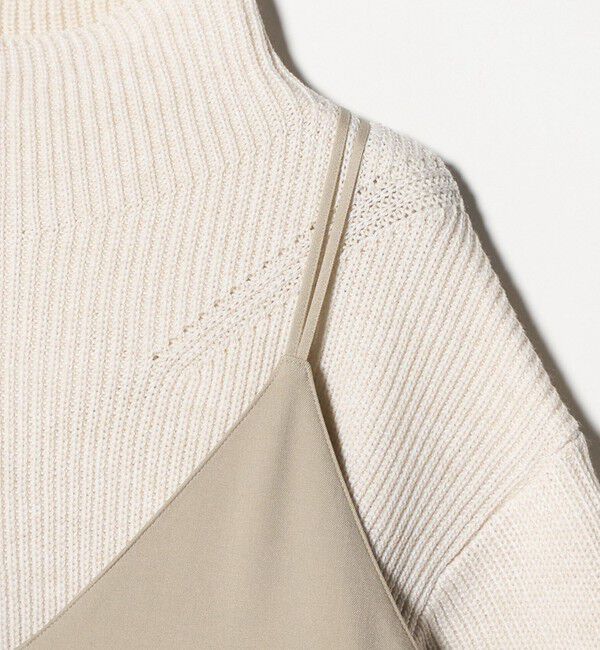 UNITED ARROWS green label relaxing「タートルネック ニット &times; キャミソールワンピース セット」|ワンピース|