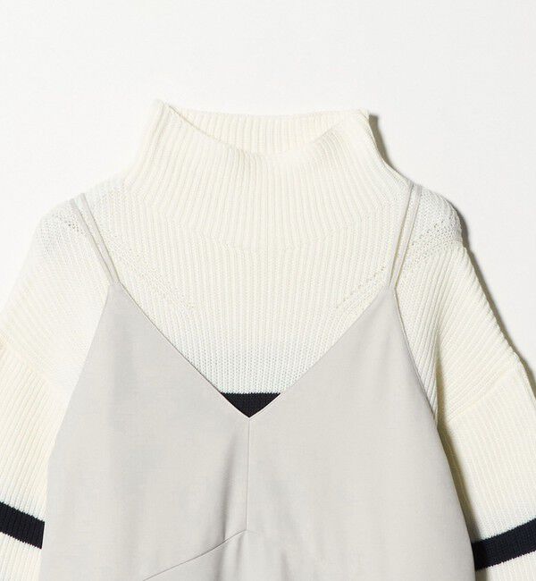 UNITED ARROWS green label relaxing「タートルネック ニット &times; キャミソールワンピース セット」|ワンピース|