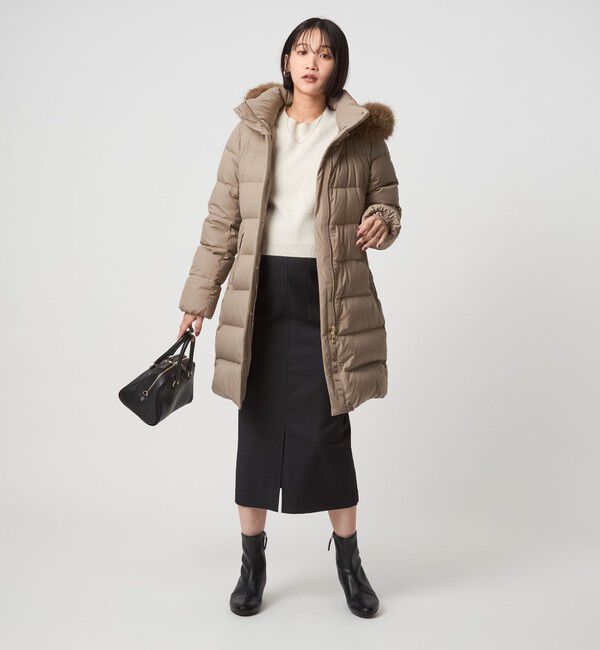 UNITED ARROWS green label relaxing「フード ロング ダウン」|ダウン|