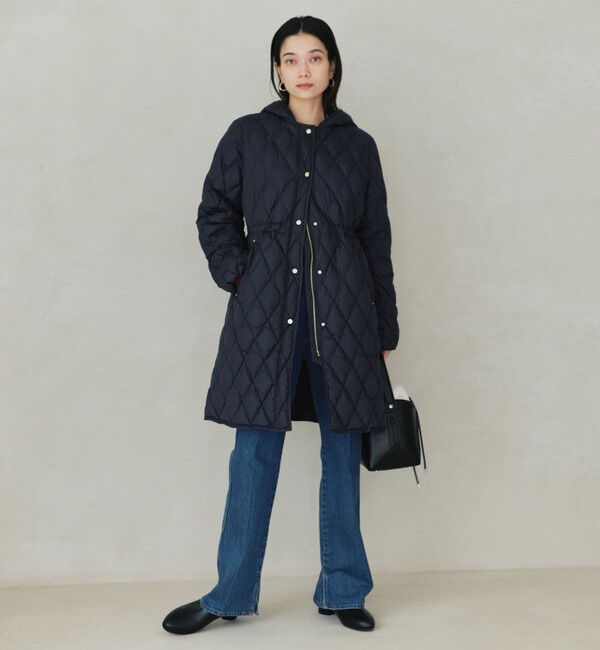 UNITED ARROWS green label relaxing「キルティング ライト ダウン コート 撥水」|ダウン|