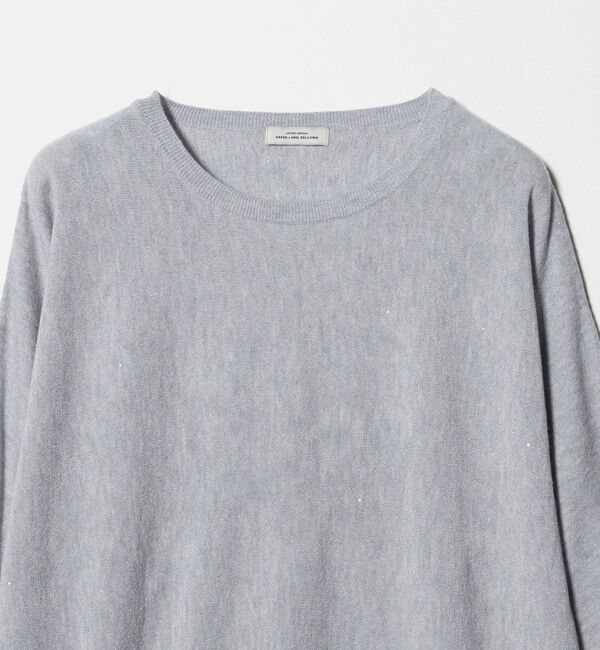 UNITED ARROWS green label relaxing「スパンコール プルオーバー ニット」|ニット・セーター|