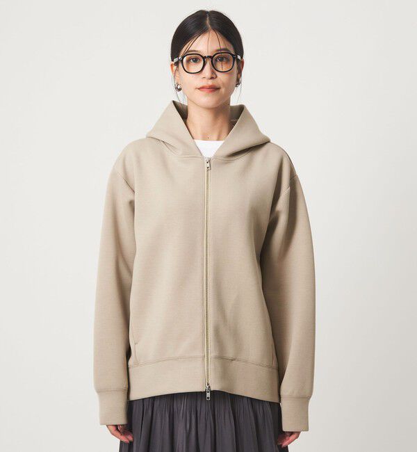 UNITED ARROWS green label relaxing「【WEB限定】＜at ease＞ダンボール ジップ フーディ―」|パーカー|