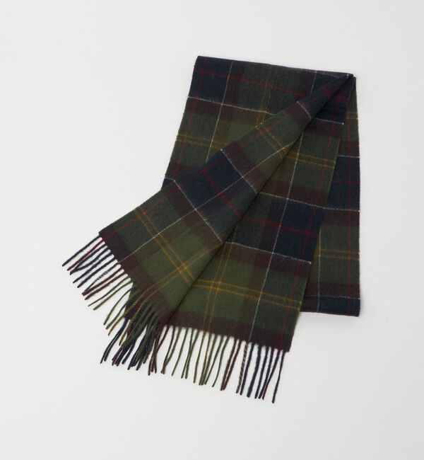 UNITED ARROWS green label relaxing「【国内EXCLUSIVE】＜Barbour＞タータンチェック マフラー」|ストール|