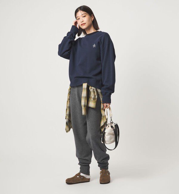 UNITED ARROWS green label relaxing「【WEB限定】＜at ease＞ジョグ ニット パンツ ウォッシャブル」|その他|