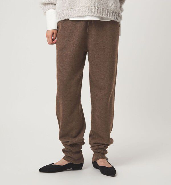 UNITED ARROWS green label relaxing「【WEB限定】＜at ease＞ジョグ ニット パンツ ウォッシャブル」|その他|