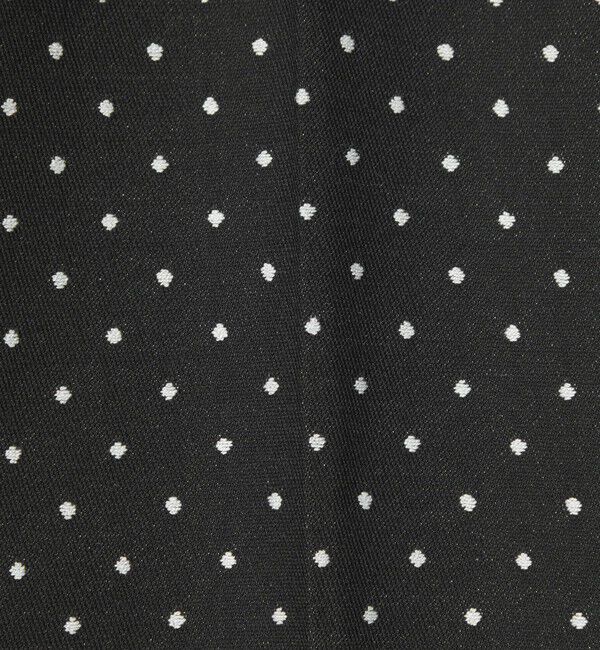 UNITED ARROWS green label relaxing「キチントボトムス ドット ジャガード ALLFIT テーパード パンツ ウォッシャブル ストレッチ」|スラックス|