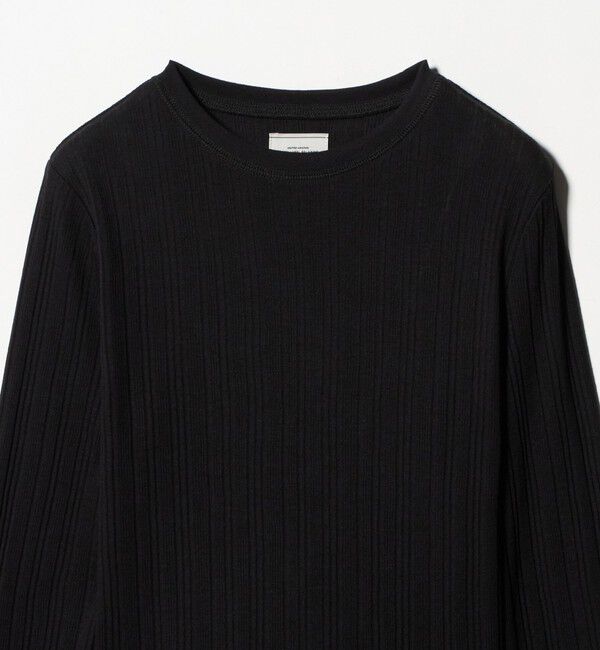 UNITED ARROWS green label relaxing「【WEB限定】＜at ease＞シアー リブ カットソー」|Tシャツ・カットソー|