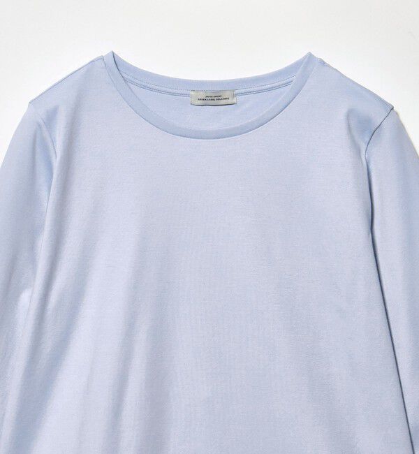 UNITED ARROWS green label relaxing「ドッキング カフス ロングスリーブ プルオーバー カットソー」|Tシャツ・カットソー|