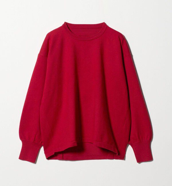 UNITED ARROWS green label relaxing「バックフォルム ニット プルオーバー マシンウォッシャブル」|ニット・セーター|