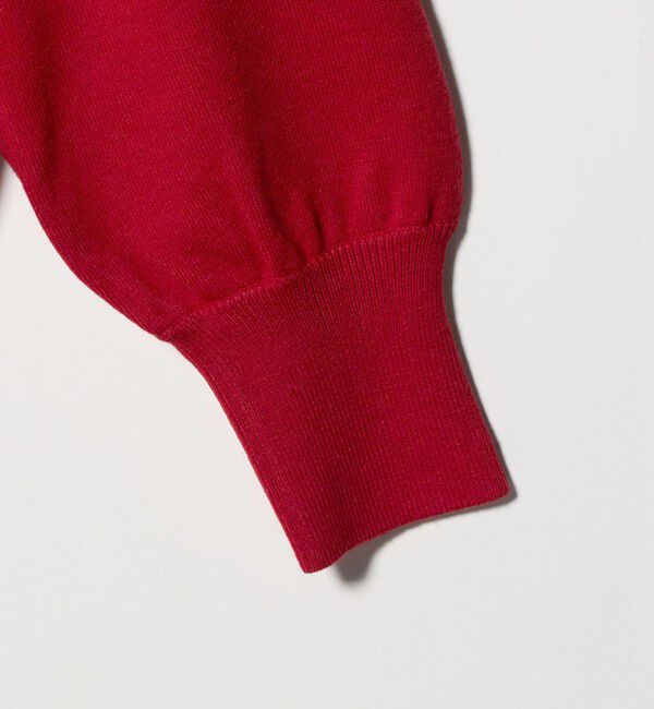 UNITED ARROWS green label relaxing「バックフォルム ニット プルオーバー マシンウォッシャブル」|ニット・セーター|