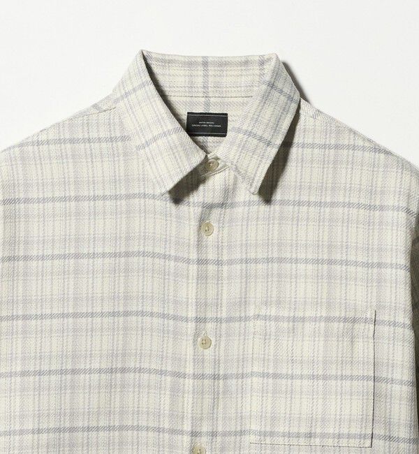 UNITED ARROWS green label relaxing「ブークレ チェック ジャストルーズ シャツ」|シャツ・ブラウス|