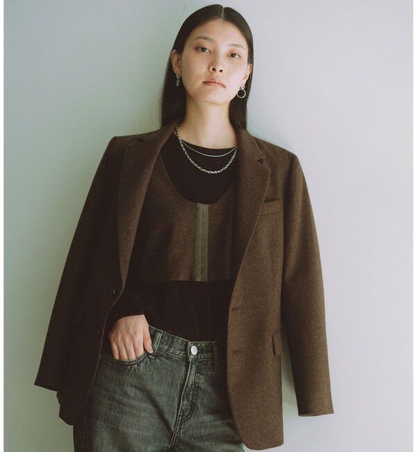 UNITED ARROWS green label relaxing「＜SEASONAL COLLECTION＞テーラード 2ボタン ジャケット」|テーラードジャケット|MD.BROWN