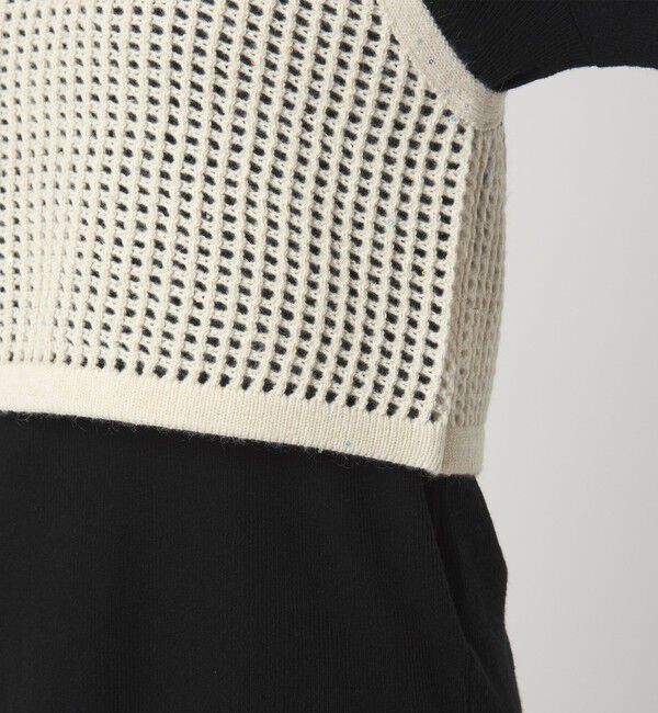 UNITED ARROWS green label relaxing「スパンコール ニット 2WAY キャミソール ウォッシャブル」|ベスト・ジレ|