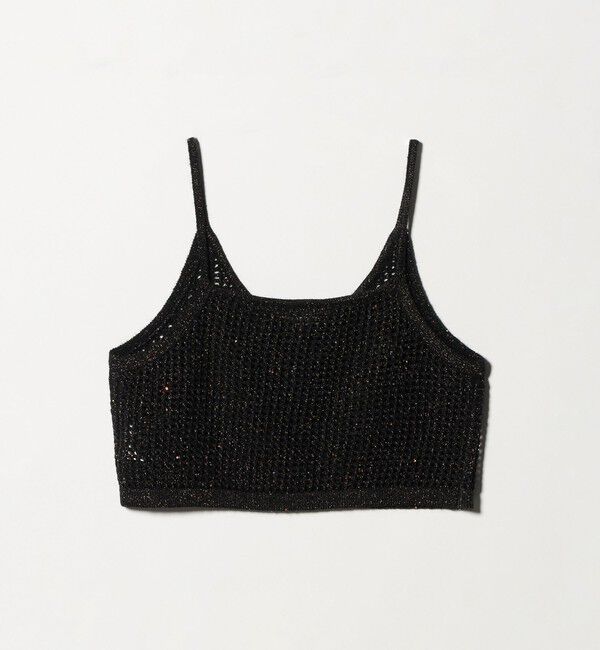 UNITED ARROWS green label relaxing「スパンコール ニット 2WAY キャミソール ウォッシャブル」|ベスト・ジレ|