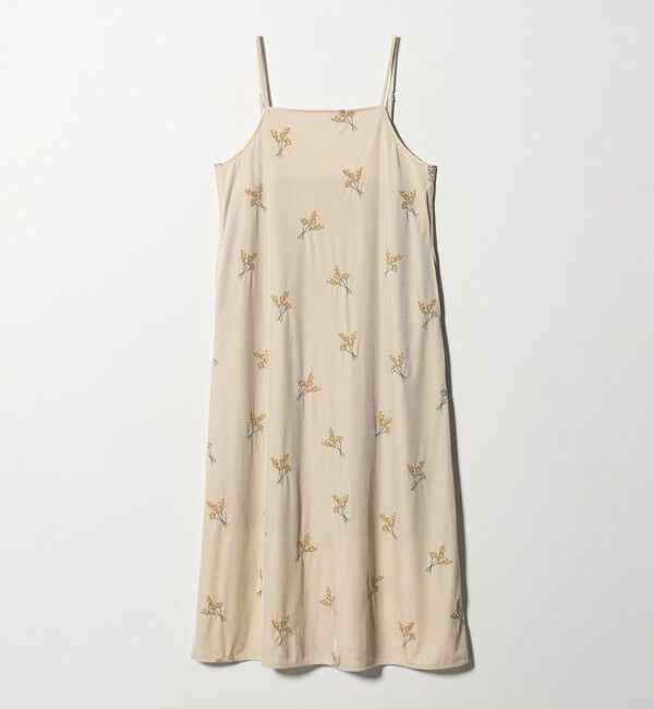 UNITED ARROWS green label relaxing「ベロア シシュウ キャミソール ワンピース」|ワンピース|