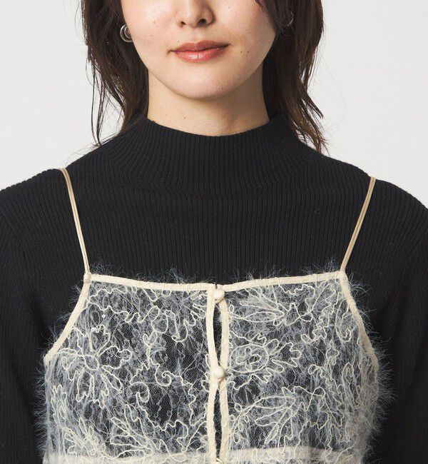 UNITED ARROWS green label relaxing「シアー レース キャミソール」|ベスト・ジレ|