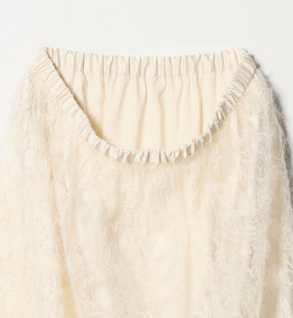 UNITED ARROWS green label relaxing「シアー レース ギャザー スカート」|スカート|