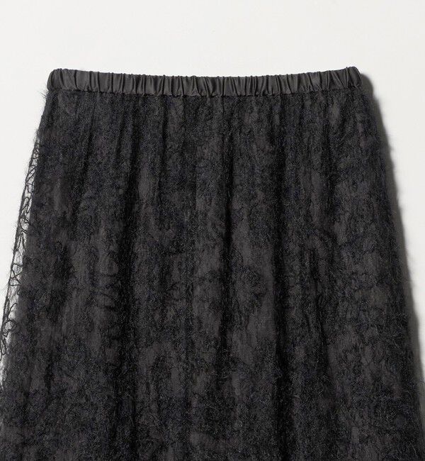 UNITED ARROWS green label relaxing「シアー レース ギャザー スカート」|スカート|