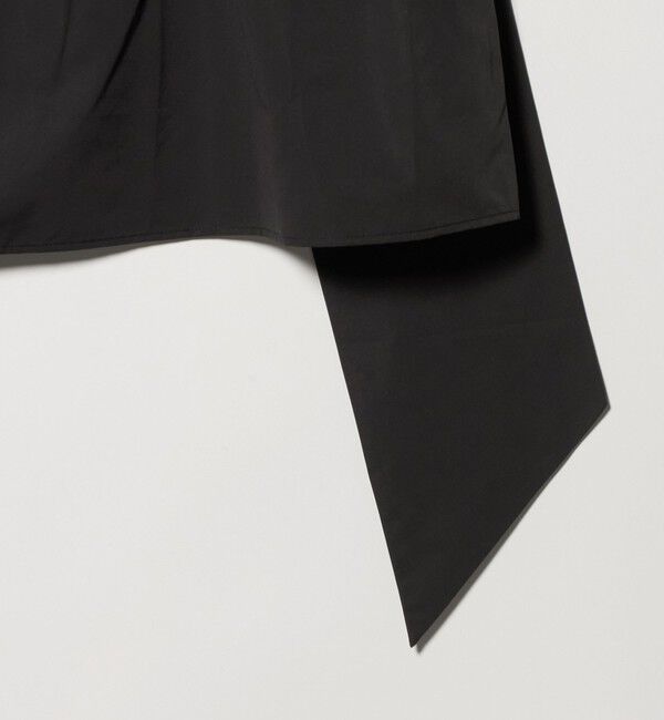 UNITED ARROWS green label relaxing「タフタ ドッキング リボン プルオーバー ニット ウォッシャブル」|ニット・セーター|