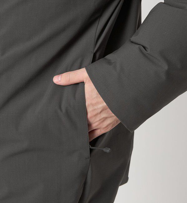 UNITED ARROWS green label relaxing「T/W  フード ダウン ブルゾン」|ダウン|