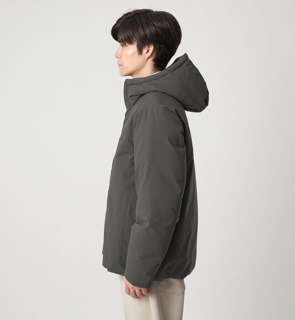 UNITED ARROWS green label relaxing「T/W  フード ダウン ブルゾン」|ダウン|