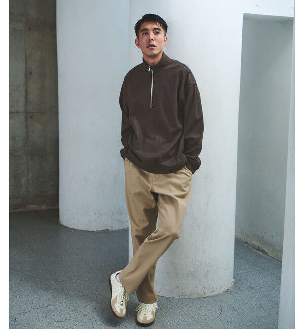 UNITED ARROWS green label relaxing「WONDER CLOTH ハーフジップ プルオーバー -ストレッチ-」|その他|