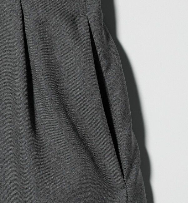 UNITED ARROWS green label relaxing「ウールライク バンドカラータック ワンピース」|ワンピース|