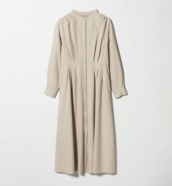 UNITED ARROWS green label relaxing「ウールライク バンドカラータック ワンピース」|ワンピース|